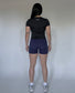 Eternal - Biker Shorts in Navy Blue